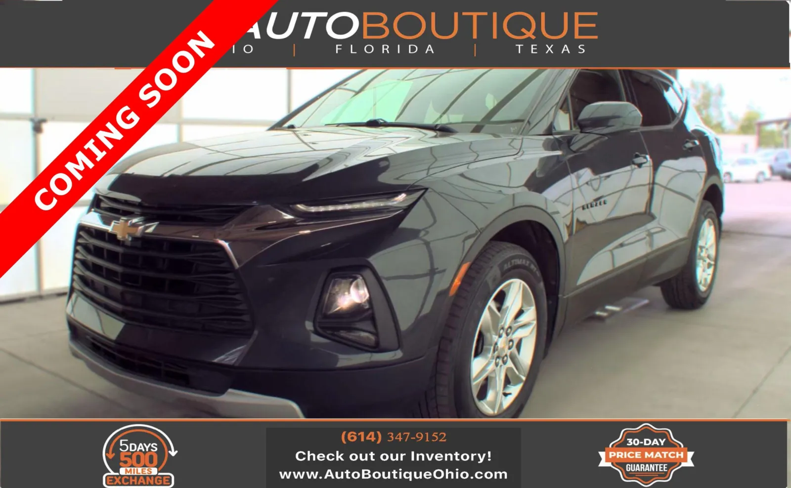 Gray 2021 Chevrolet Blazer LT for sale in Columbus, OH