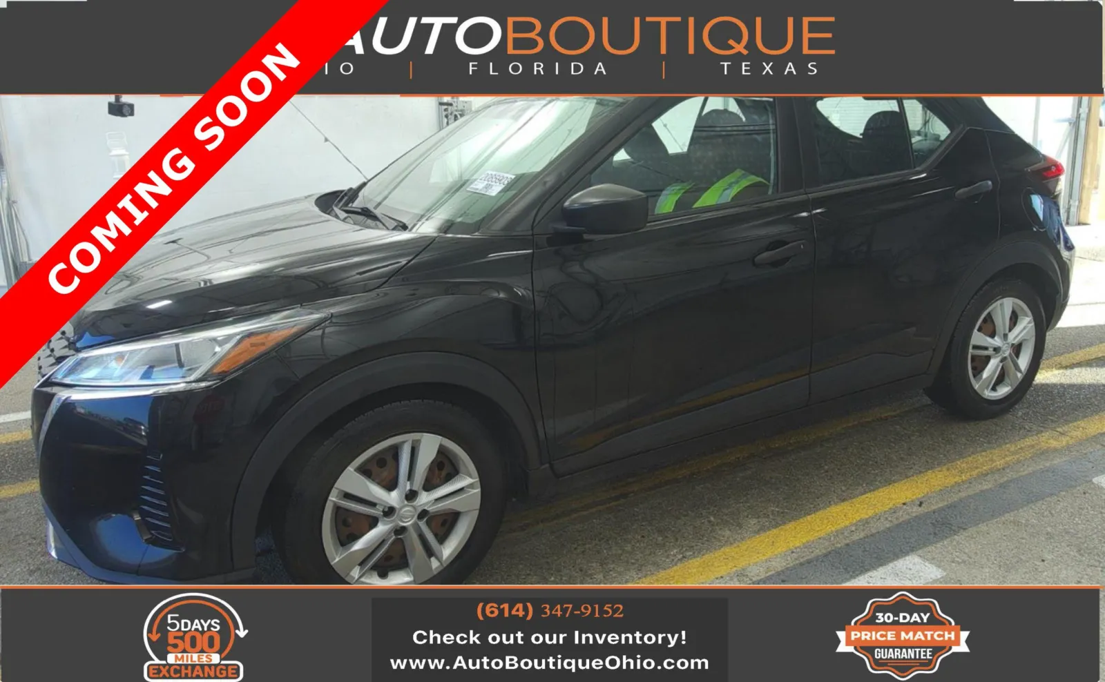 Black 2021 Nissan Kicks S for sale in Columbus, OH