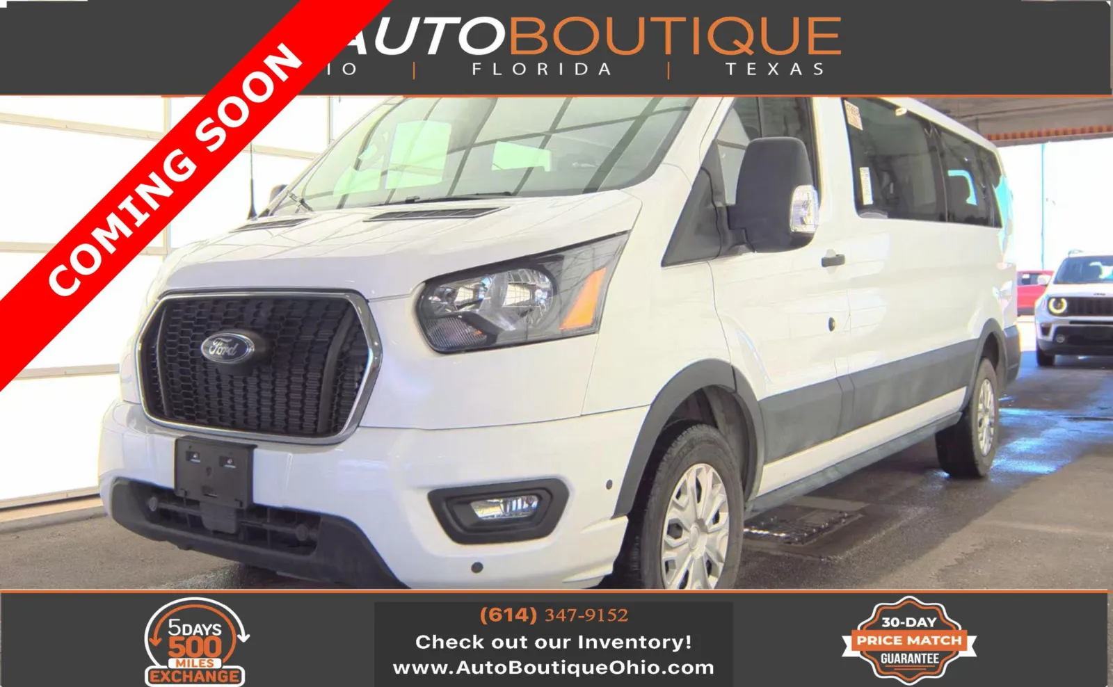 White 2025 Ford Transit Passenger Wagon XLT for sale in Columbus, OH
