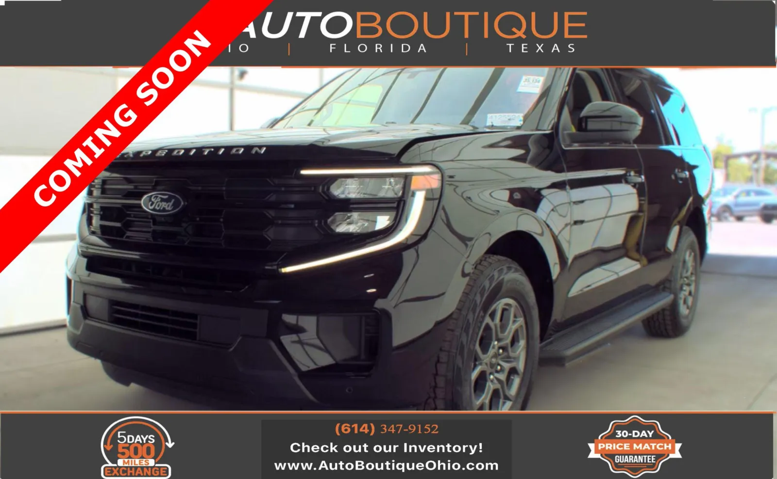 Black 2025 Ford Expedition Active for sale in Columbus, OH