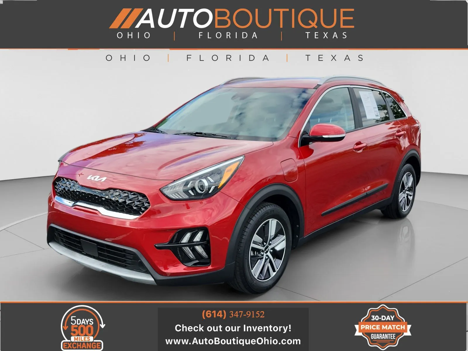 Red 2022 Kia Niro Plug-In Hybrid EX for sale in Columbus, OH