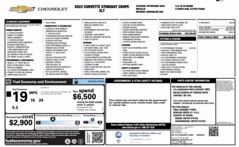 More photos of 2023 Chevrolet Corvette 3LT at Auto Boutique Ohio, OH