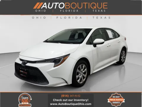 White 2020 Toyota Corolla LE for sale in Columbus, OH