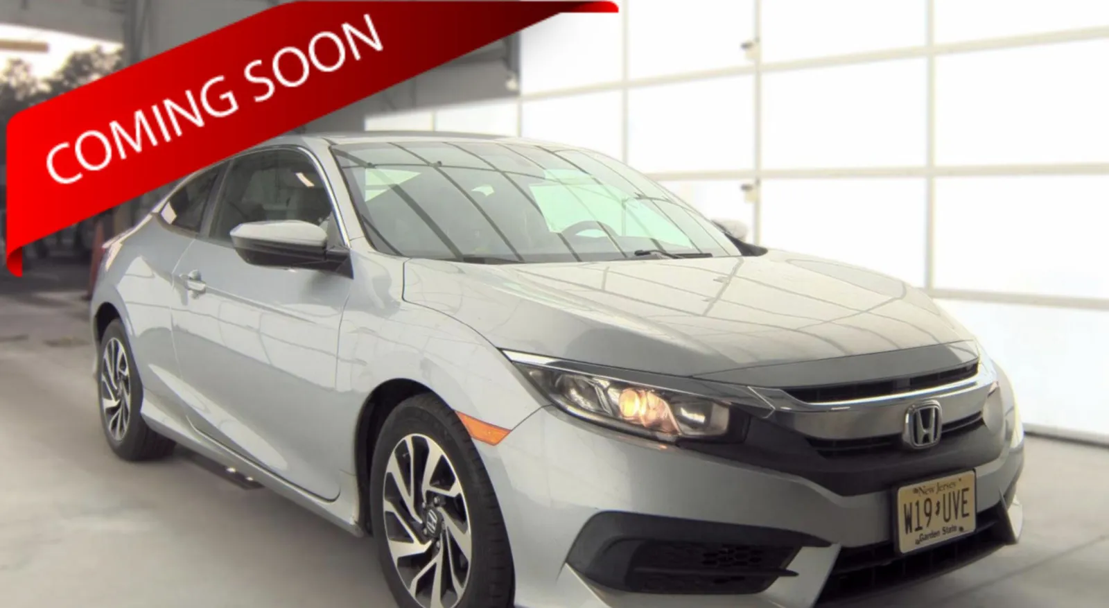 Silver 2017 Honda Civic Coupe LX-P for sale in Columbus, OH