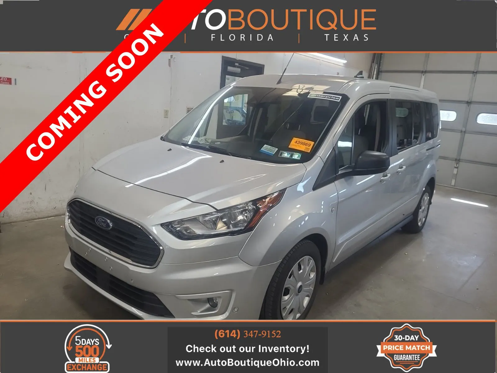 Silver 2022 Ford Transit Connect Wagon XLT for sale in Columbus, OH