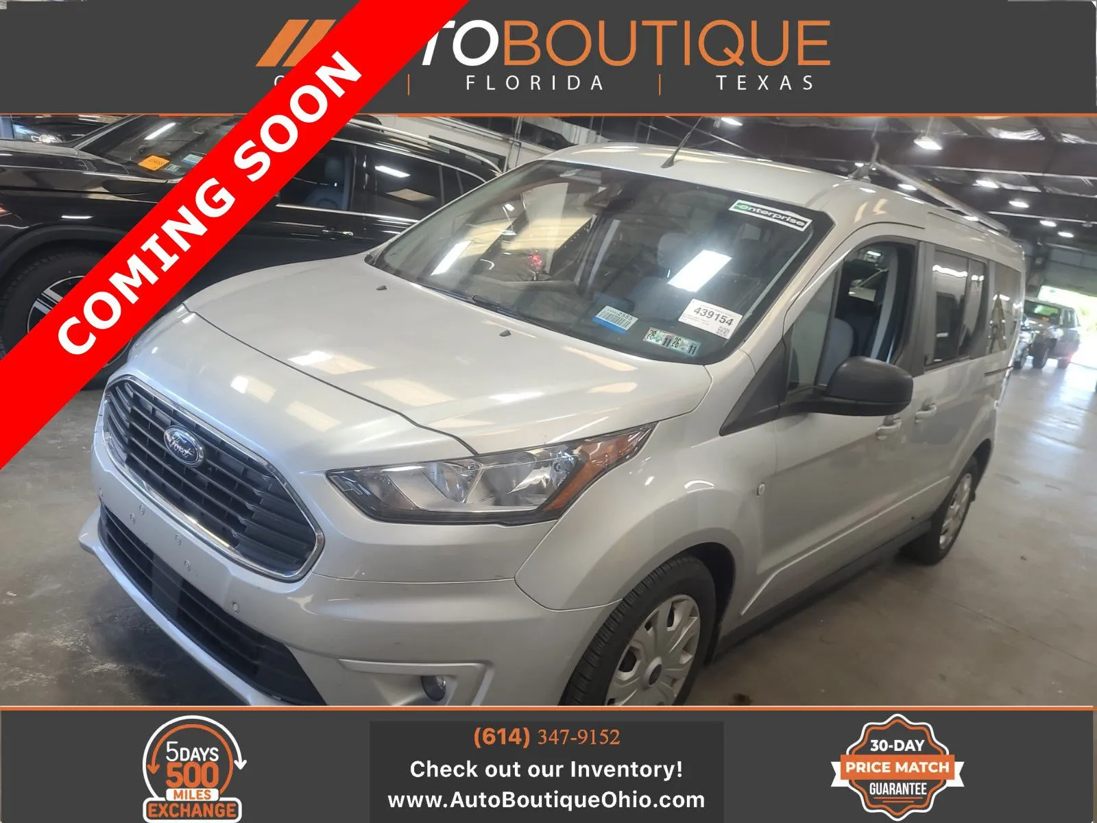 Silver 2022 Ford Transit Connect Wagon XLT for sale in Columbus, OH