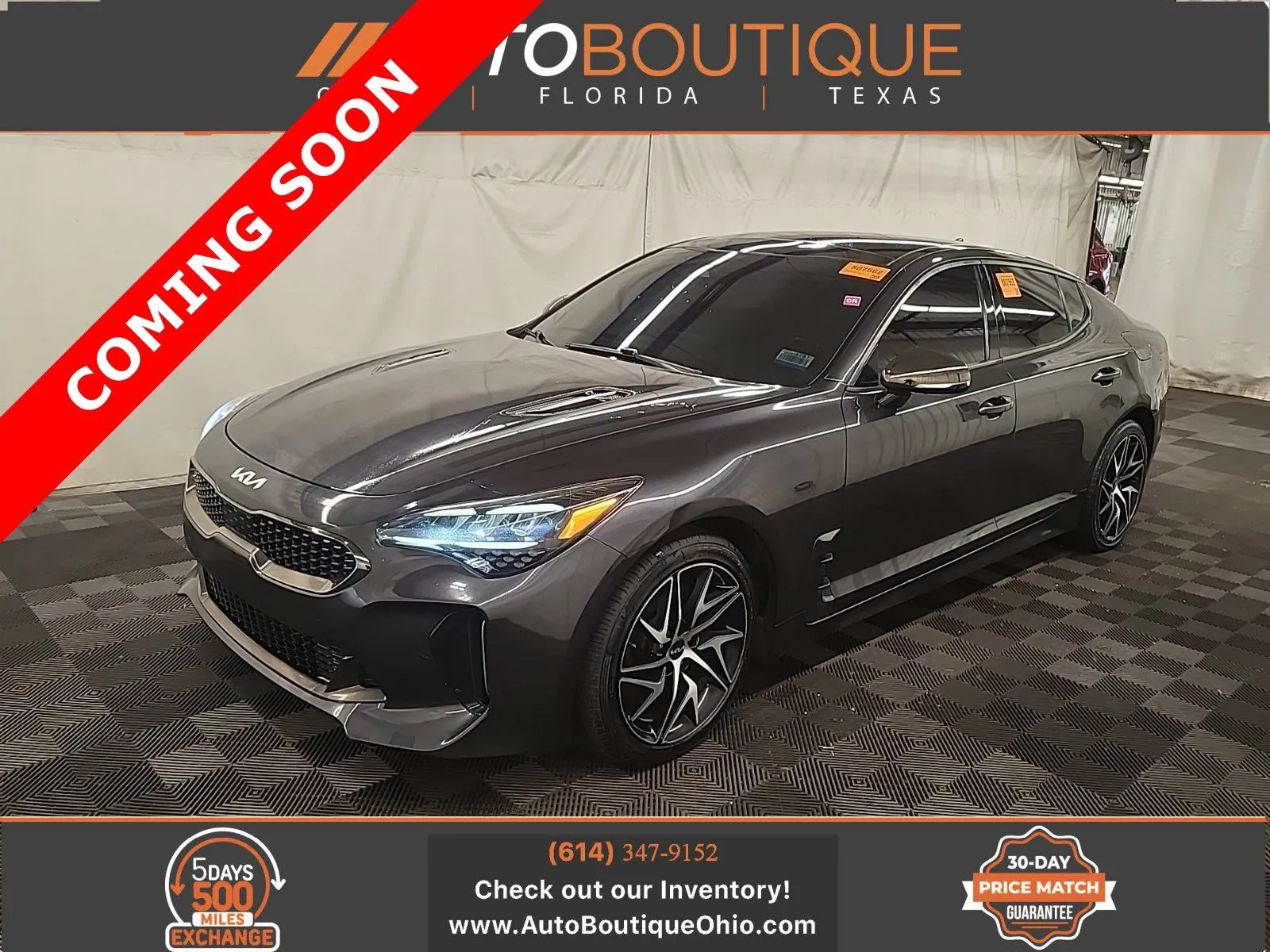 Gray 2022 Kia Stinger GT-Line for sale in Columbus, OH