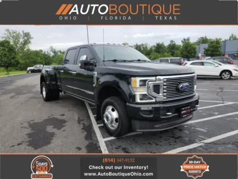 Black 2022 Ford Super Duty F-350 DRW Platinum for sale in Columbus, OH