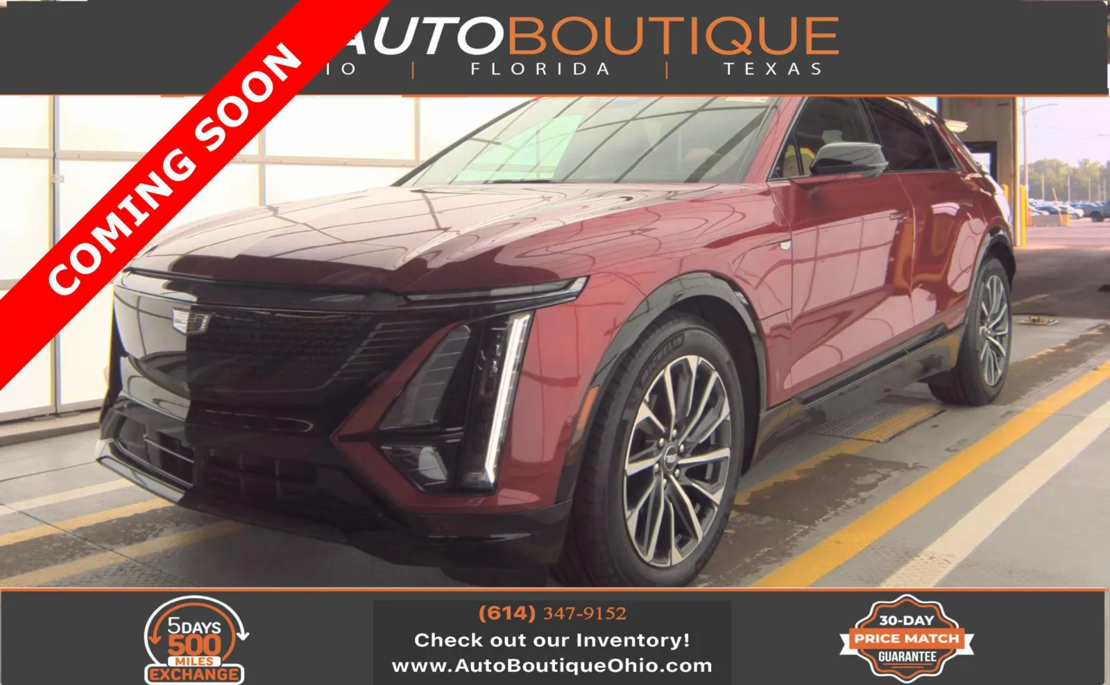 Red 2024 Cadillac LYRIQ Sport for sale in Columbus, OH