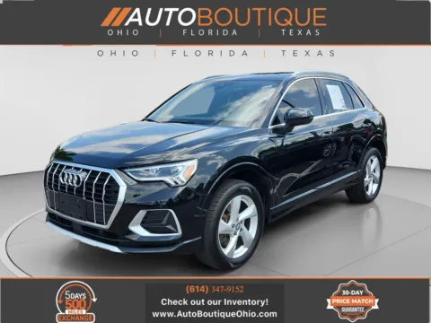Black 2019 Audi Q3 Premium Plus for sale in Columbus, OH