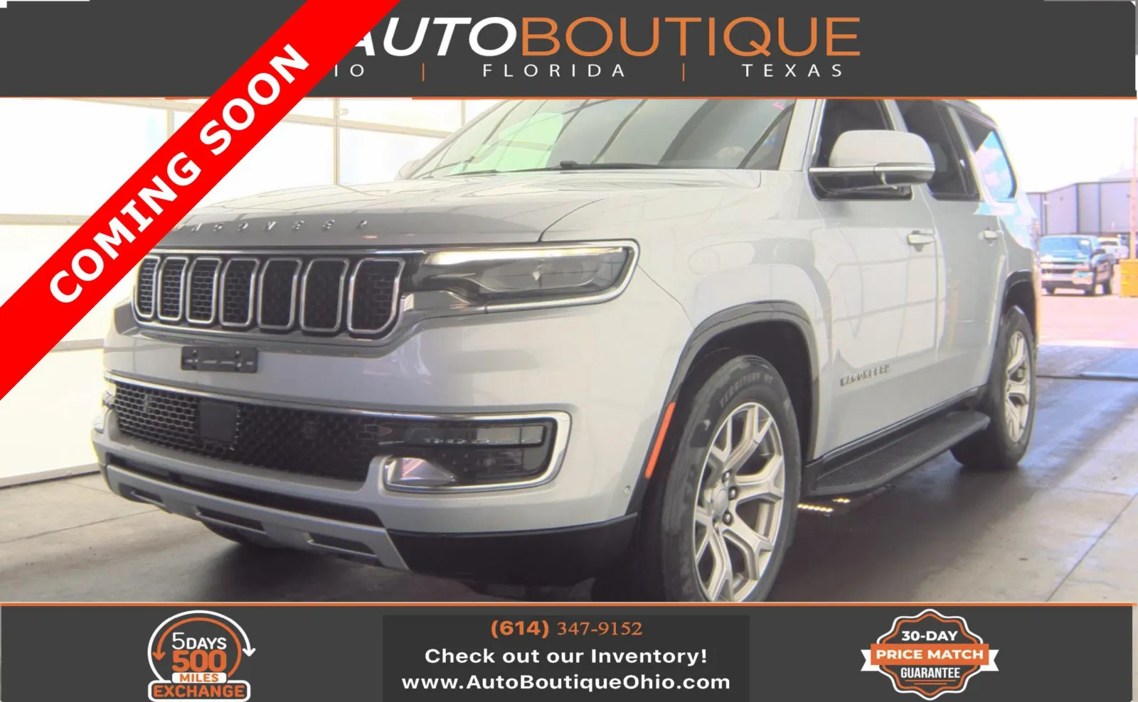 Silver 2022 Jeep Wagoneer Series II for sale in Columbus, OH