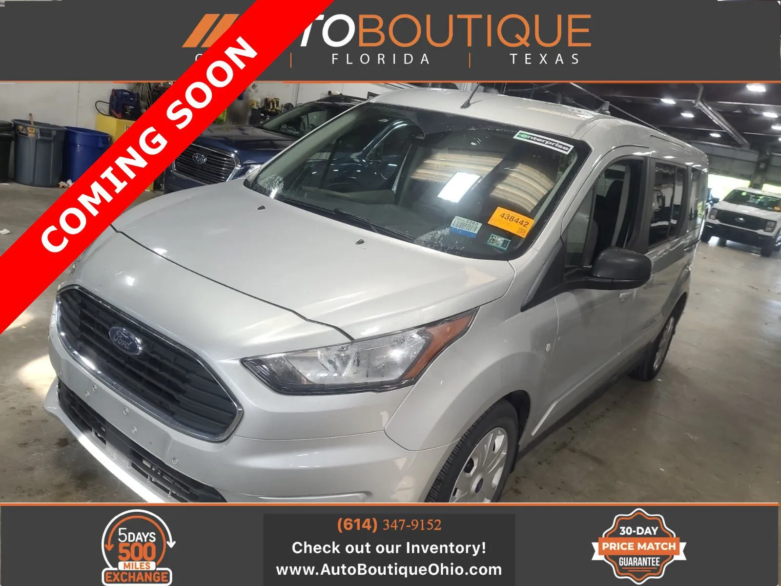 Silver 2022 Ford Transit Connect Wagon XLT for sale in Columbus, OH