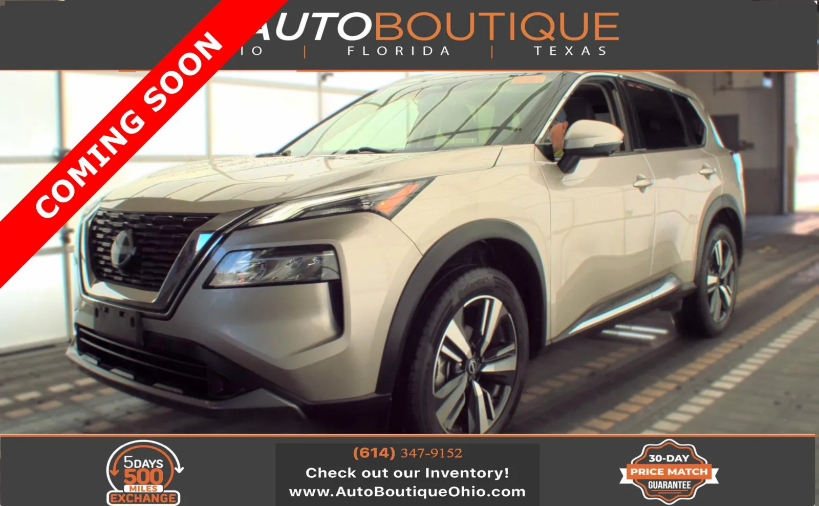 Silver 2023 Nissan Rogue SL for sale in Columbus, OH