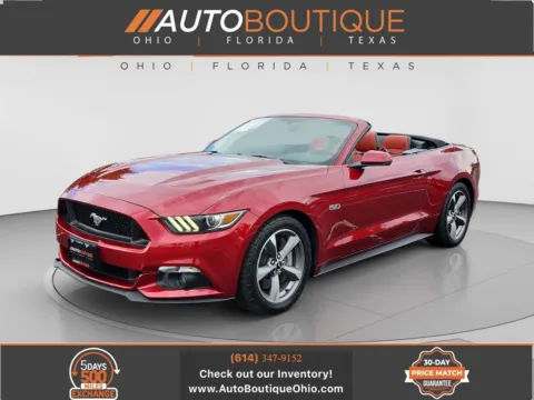 Red 2017 Ford Mustang GT Premium for sale in Columbus, OH