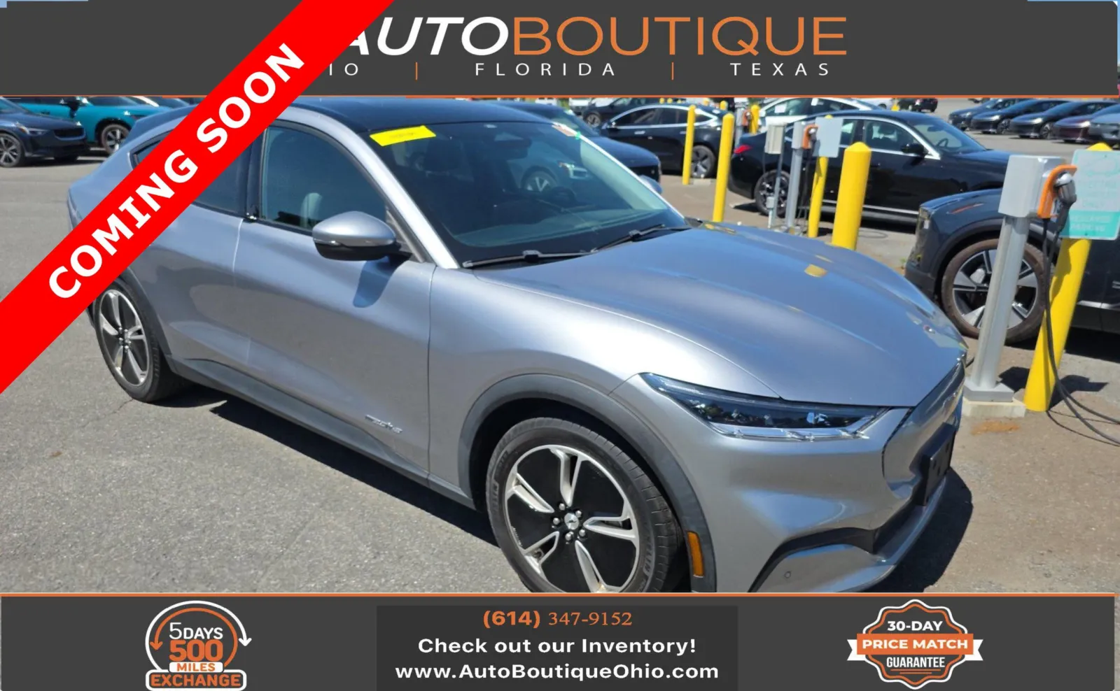 Silver 2021 Ford Mustang Mach-E Select for sale in Columbus, OH