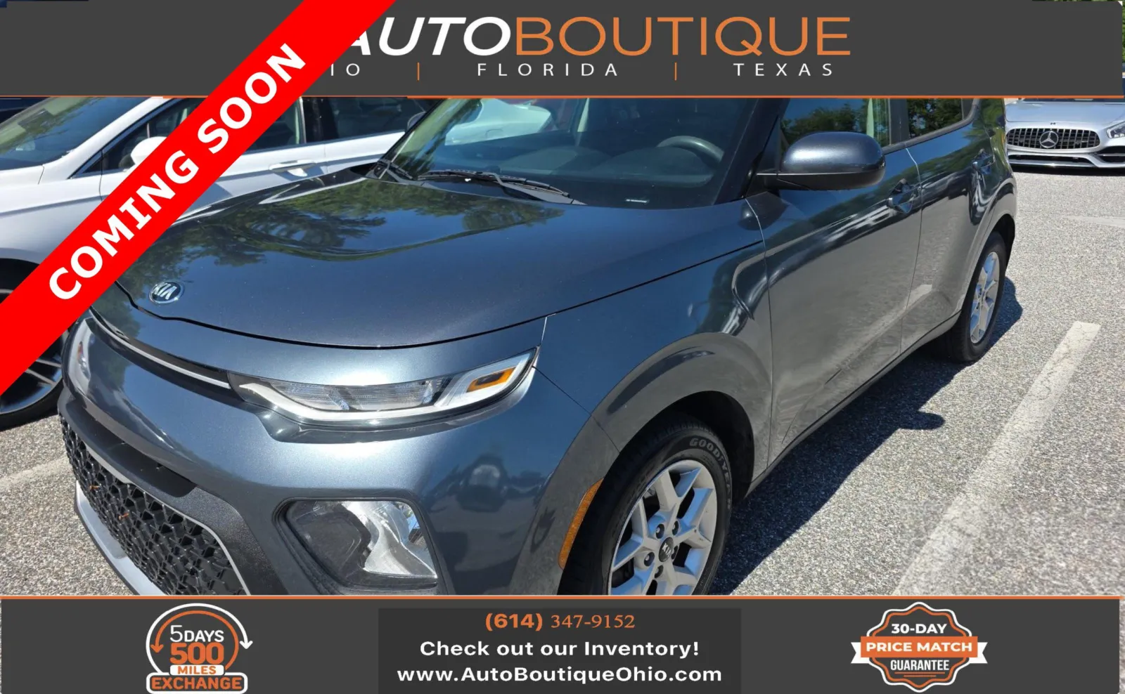 Gray 2021 Kia Soul S for sale in Columbus, OH