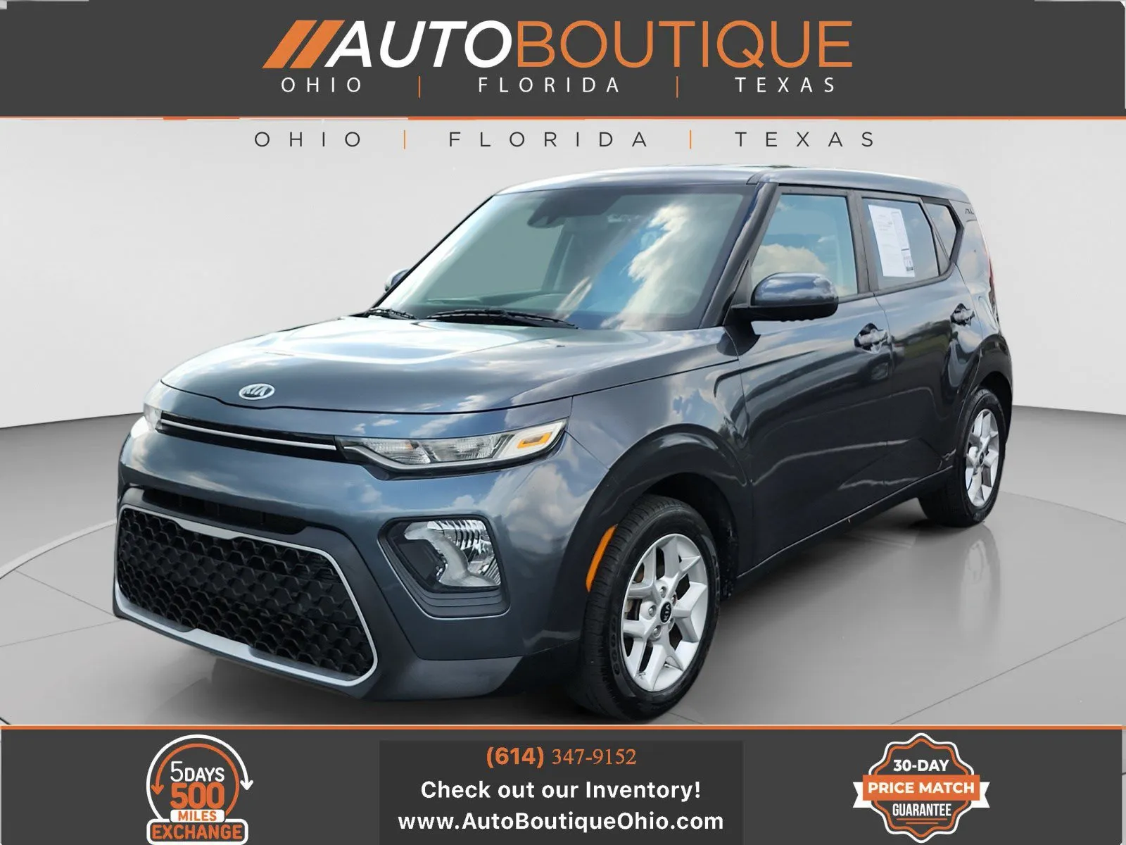 Gray 2021 Kia Soul S for sale in Columbus, OH