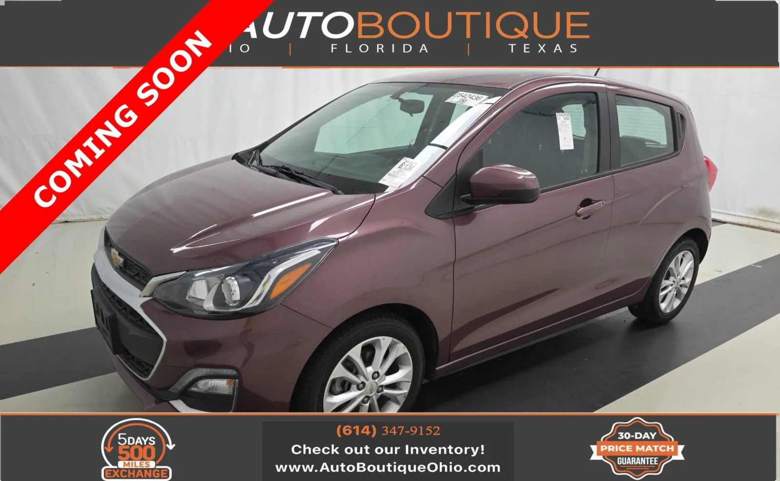 Purple 2021 Chevrolet Spark 1LT for sale in Columbus, OH