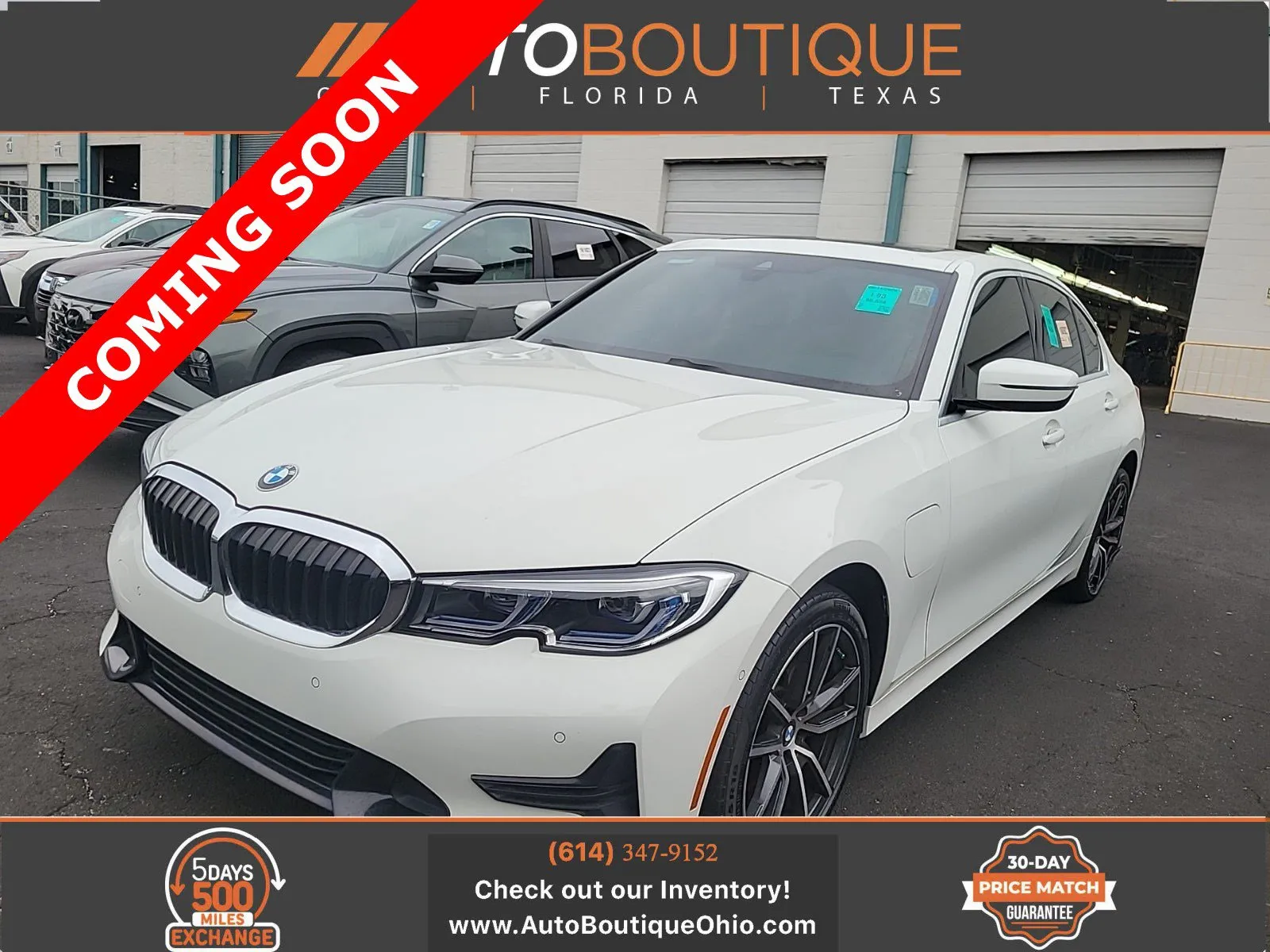 White 2021 BMW 3 Series 330e xDrive for sale in Columbus, OH