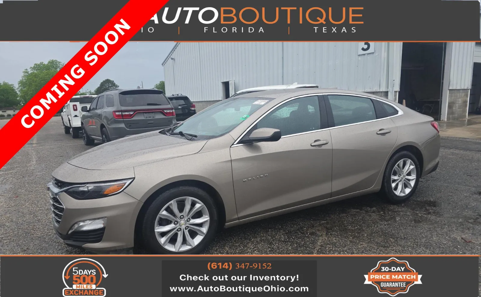 Gray 2022 Chevrolet Malibu LT for sale in Columbus, OH