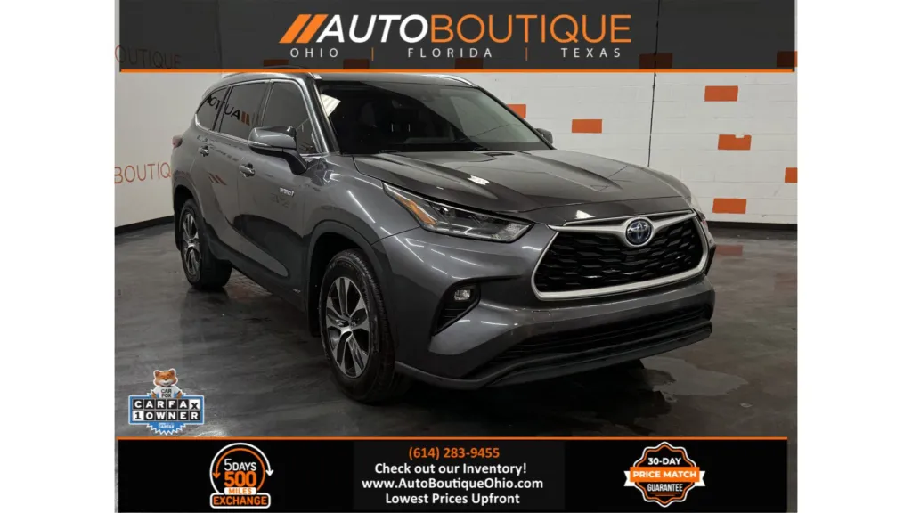 2021 Toyota Highlander Hybrid XLE for sale in Columbus, OH
