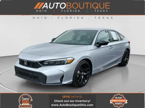 Silver 2026 Honda Civic Hatchback Sport for sale in Columbus, OH