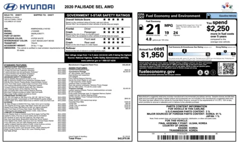 More photos of 2020 Hyundai Palisade SEL at Auto Boutique Ohio, OH
