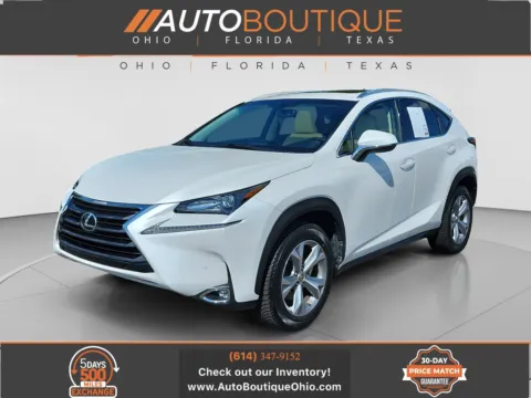 White 2017 Lexus NX Turbo for sale in Columbus, OH