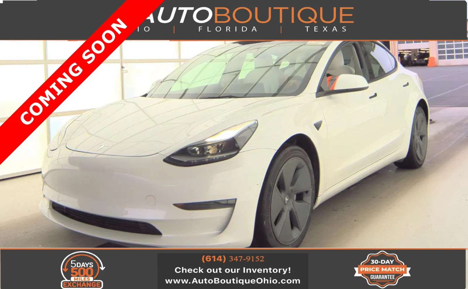 White 2022 Tesla Model 3 for sale in Columbus, OH