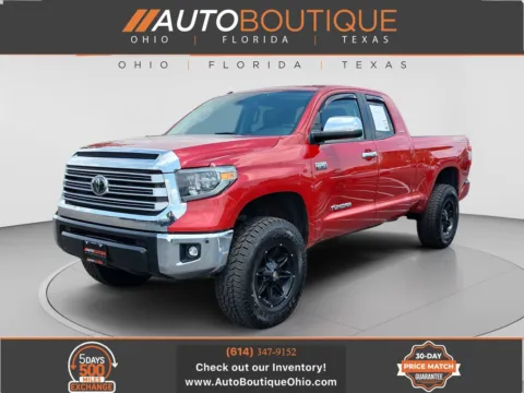 Red 2018 Toyota Tundra Limited for sale in Columbus, OH
