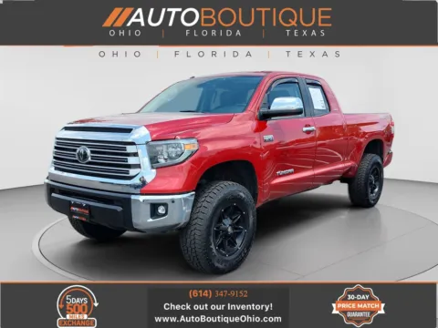 Red 2018 Toyota Tundra Limited for sale in Columbus, OH