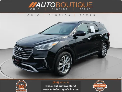Black 2017 Hyundai Santa Fe SE for sale in Columbus, OH