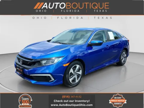 Blue 2020 Honda Civic Sedan LX for sale in Columbus, OH