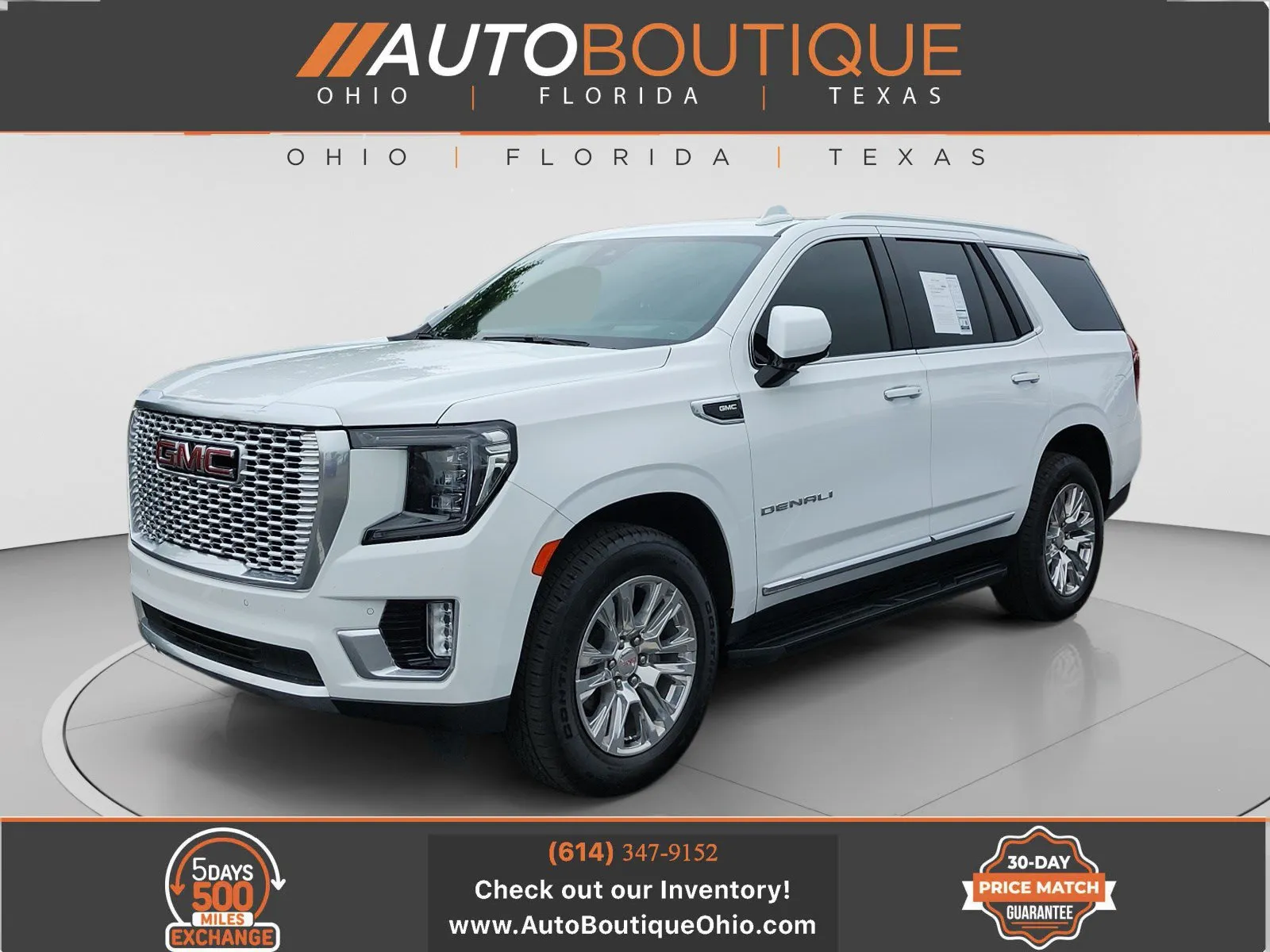 White 2023 GMC Yukon Denali for sale in Columbus, OH