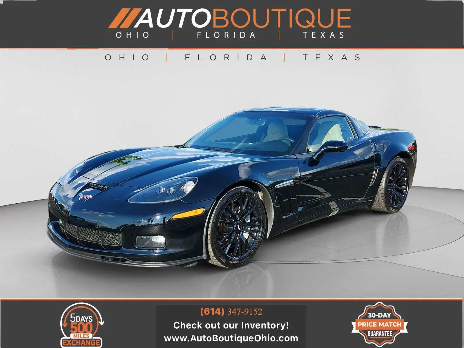 Black 2011 Chevrolet Corvette Z16 Grand Sport w/3LT for sale in Columbus, OH