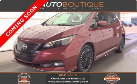Red 2023 Nissan LEAF SV PLUS for sale in Columbus, OH