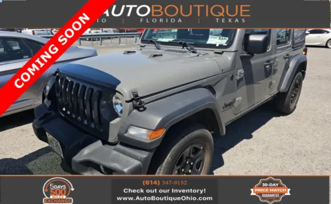 Gray 2023 Jeep Wrangler Sport for sale in Columbus, OH