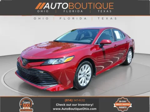 Red 2020 Toyota Camry LE for sale in Columbus, OH