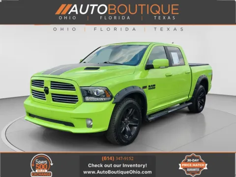 Green 2017 Ram 1500 Sport for sale in Columbus, OH