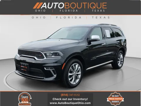 Black 2021 Dodge Durango Citadel for sale in Columbus, OH