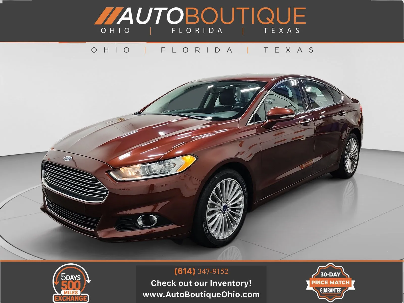 2016 Ford Fusion Titanium for sale in Columbus, OH