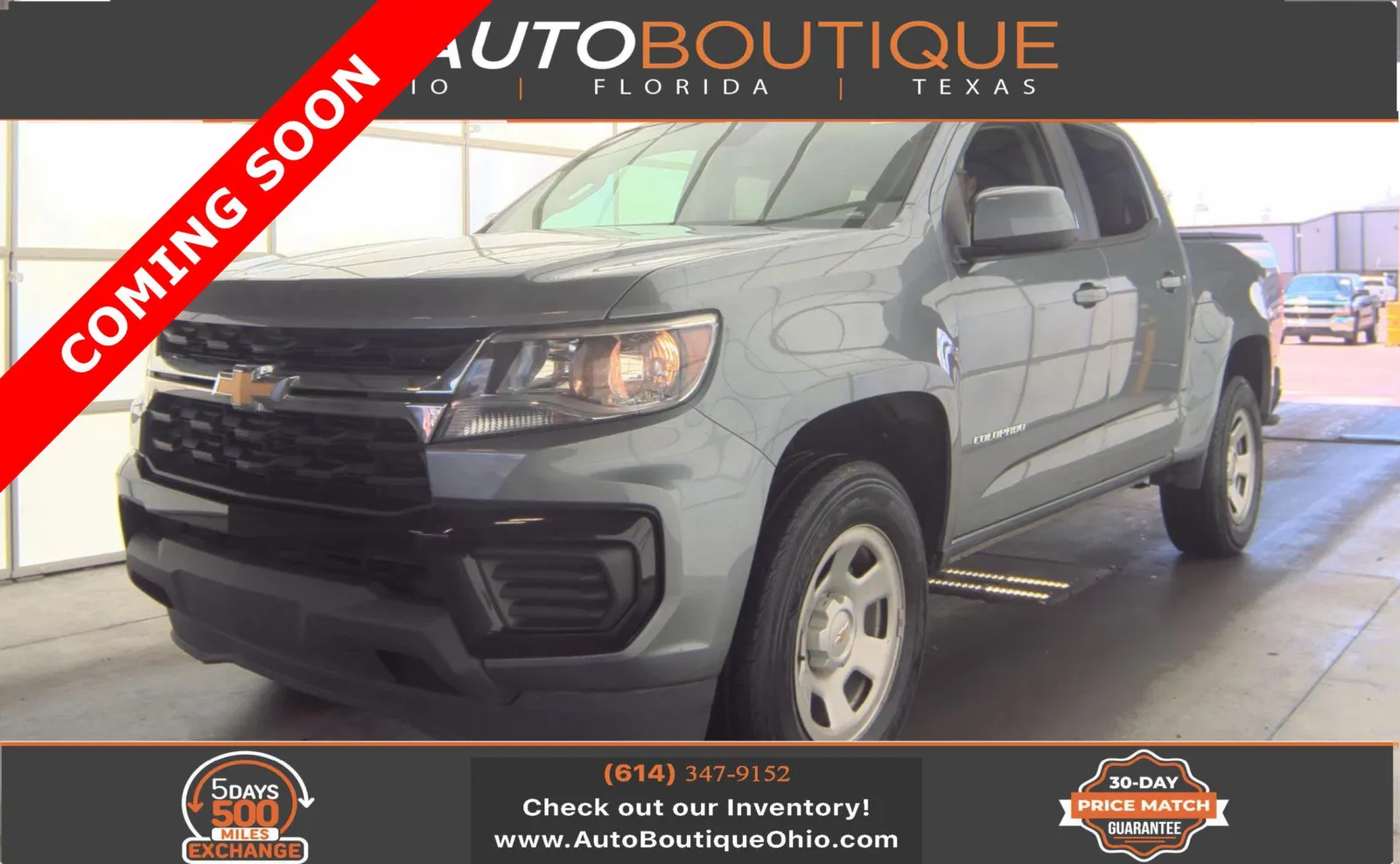 Gray 2021 Chevrolet Colorado 2WD Work Truck for sale in Columbus, OH