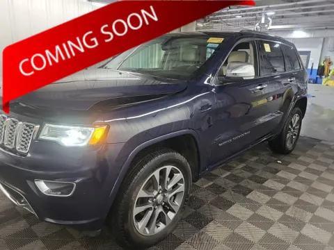Blue 2018 Jeep Grand Cherokee Overland for sale in Columbus, OH