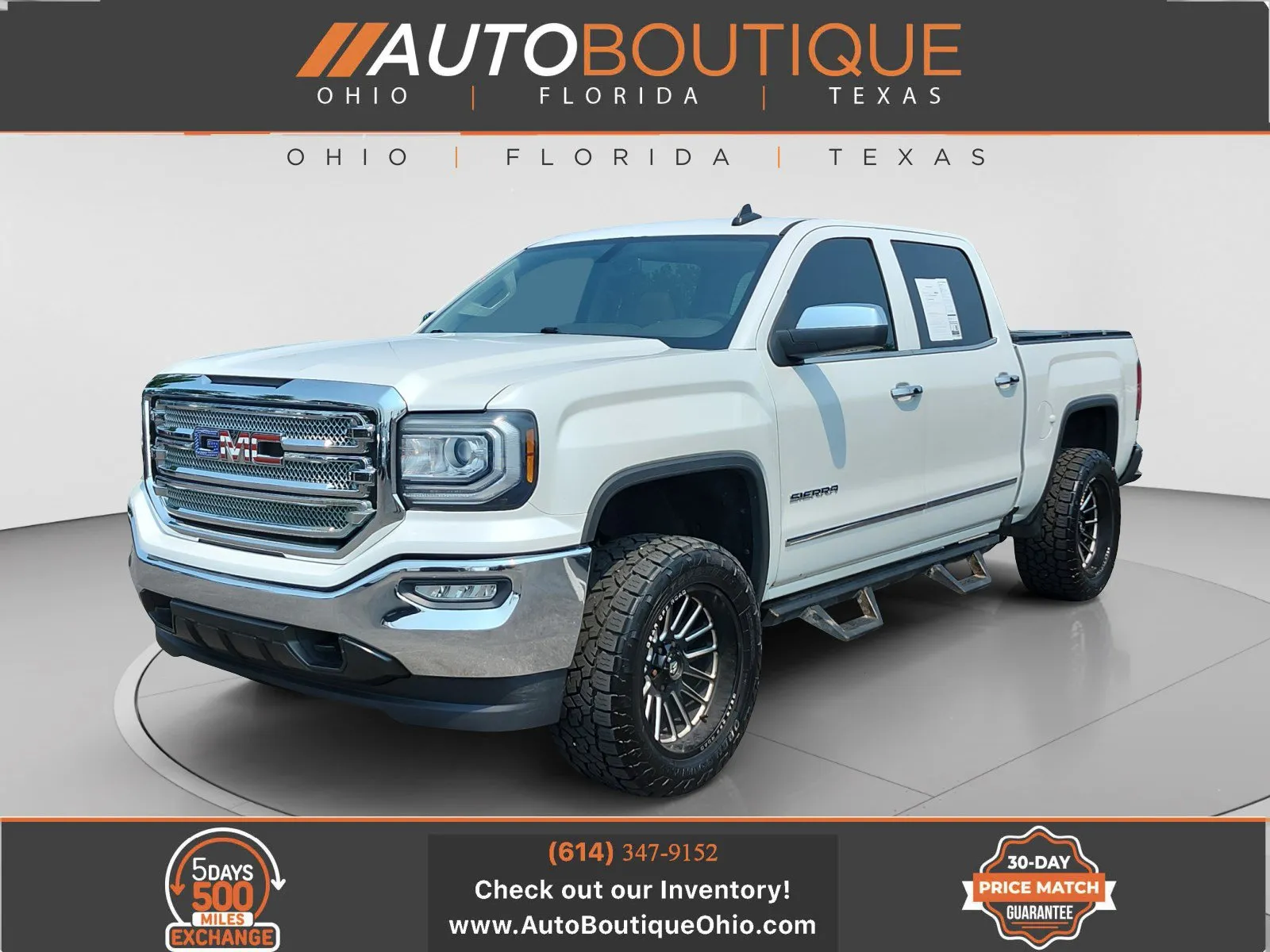 White 2018 GMC Sierra 1500 SLT for sale in Columbus, OH