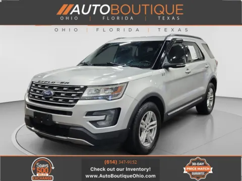 Silver 2017 Ford Explorer XLT for sale in Columbus, OH