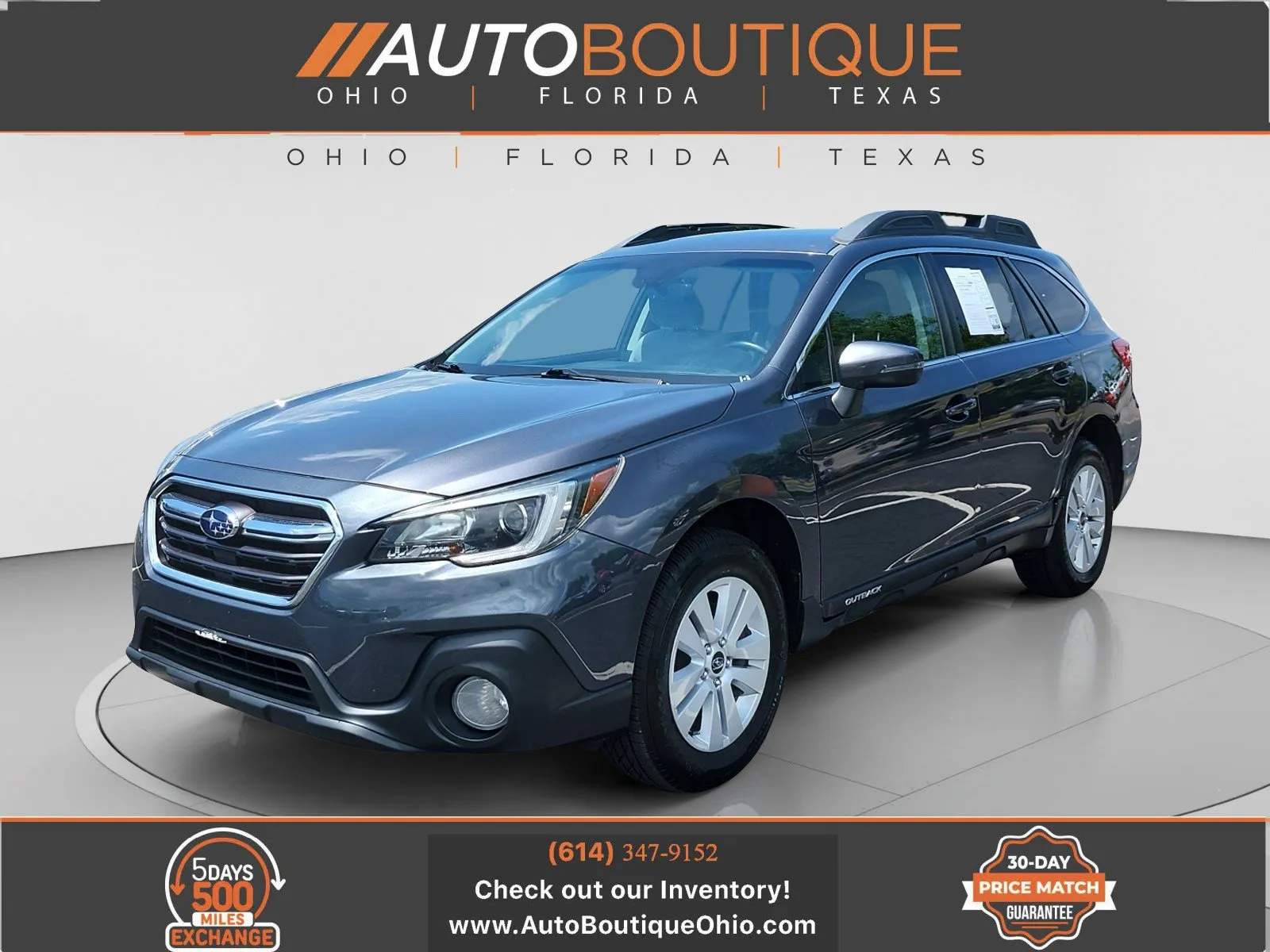 Gray 2019 Subaru Outback Premium for sale in Columbus, OH