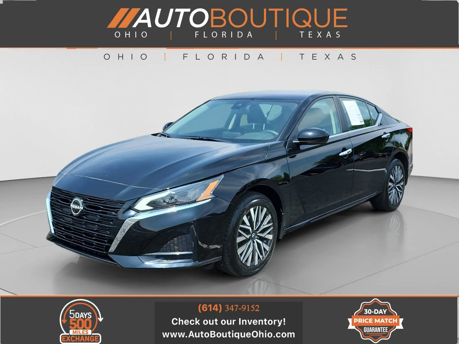 Black 2023 Nissan Altima 2.5 SV for sale in Columbus, OH