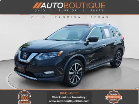 Black 2017 Nissan Rogue SL for sale in Columbus, OH