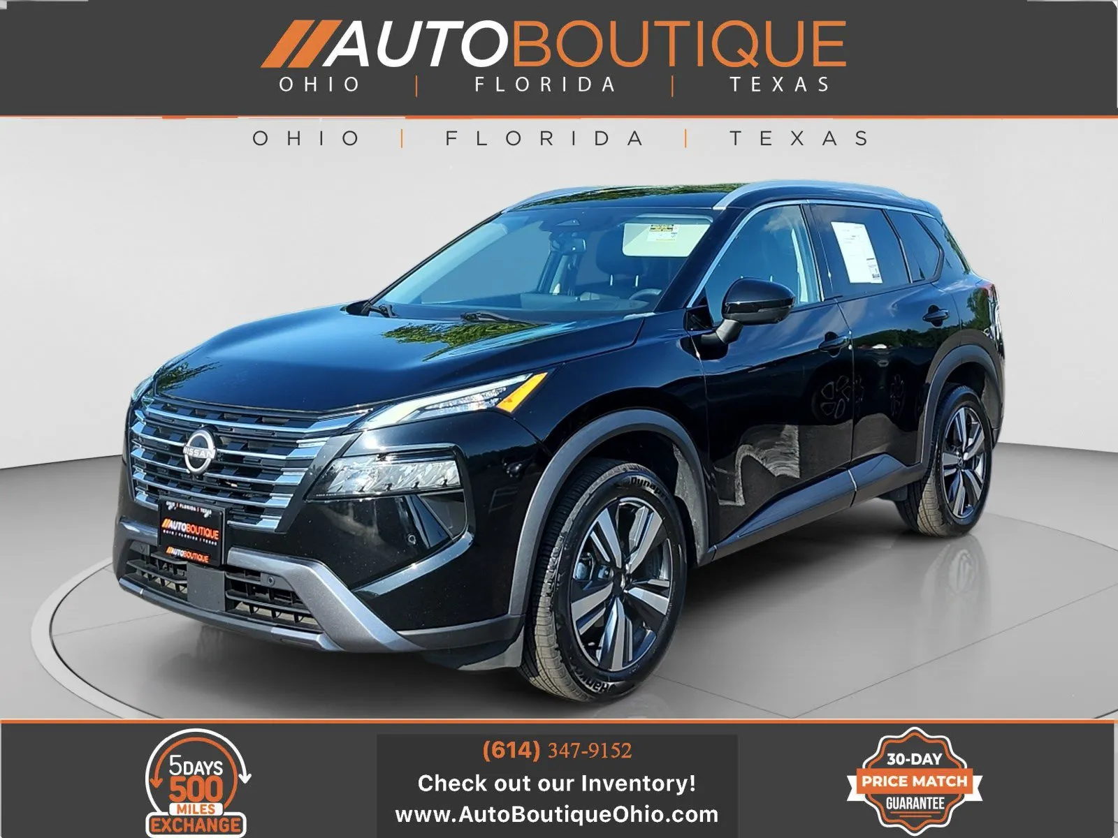 Black 2024 Nissan Rogue SL for sale in Columbus, OH