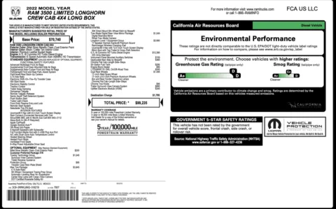 Photos of 2022 Ram 3500 Longhorn for sale in Columbus, OH at Auto Boutique Ohio
